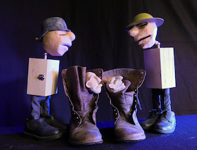 Bild: Buchfink-Theater - Zeitstolpern