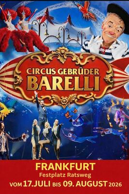 Bild: Circus Gebrüder Barelli Frankfurt 2026