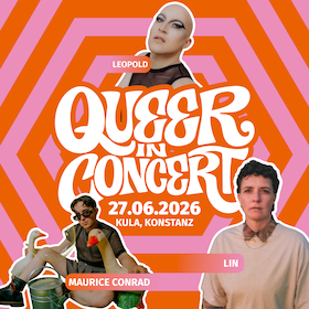 Bild: Maurice Conrad + LIN + LEOPOLD - Queer in Concert