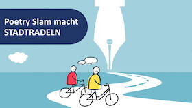 Bild: Poetry Slam trifft STADTRADELN - Poet*innen der niedersächsisch-bremischen Slam-Szene