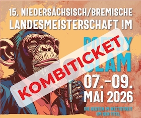 Bild: Kombiticket - 15. Niedersächsische/Bremische Landesmeisterschaft im Poetry Slam