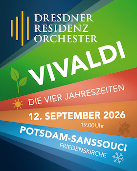 Bild: Vivaldi - "Die Vier Jahreszeiten" - Galakonzert in der Friedenskirche Potsdam-Sanssouci
