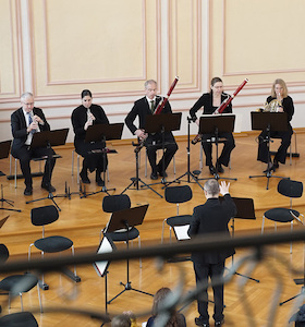 Bild: 1. Klassik um 11 - Barocke Vielfalt - Werke v. Praetorius, Biber, Telemann u. Pachelbel Ltg. W. Padberg