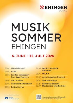 Bild: Musiksommer Ehingen 2026 - Wahlabo