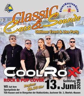 Bild: CoolRoxx Live - Classic Cars & Sounds