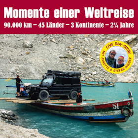 Bild: Momente einer Weltreise | G-Klasse durch Asien und Afrika - Benefiz - Reisevortrag