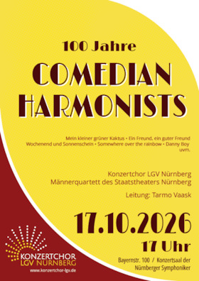 Bild: 100 Jahre comedian Harmonists