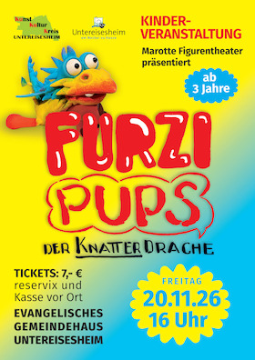 Bild: FURZI PUPS - Der Knatter Drache - Kinderveranstaltung