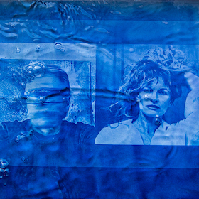Bild: Symbiose - Blaudruck trifft intuitive Malerei - Der Workshop zur Ausstellung