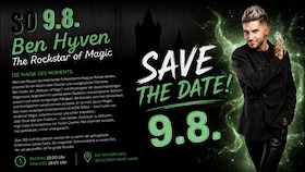 Bild: Ben Hyven - The Rockstar of Magic