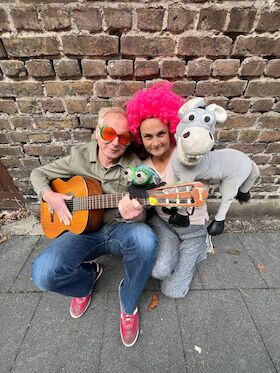 Bild: Engel&Esel-Produktionen - Al(l)aaf - Fridolino entdeckt den Karneval. Für Menschen ab 4 Jahren - Premiere
