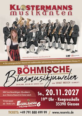 Bild: Böhmische Blasmusikjuwelen - Das Blasmusik-Highlight in Mittelhessen
