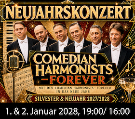 Bild: Neujahrskonzert: Comedian Harmonists - Forever