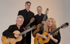 Bild: Eine musikalische Reise durch die Jahrhunderte - Moderne und klassische Kompositionen für vier Gitarren