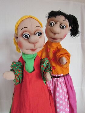 Bild: Frau Holle - Seifenblasen Figurentheater