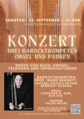 Bild: Königlicher Glanz - Konzert für drei Barocktrompeten, Orgeln und Pauken