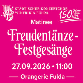 Bild: Jubiläumsmatinee - "Freudentänze und Festgesänge“