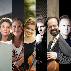 Bild: Dozentenkonzert - Gerhild Romberger, Maria-Elisabeth Lott, Veit Hertenstein, Alexander Gebert, Alfredo Perl