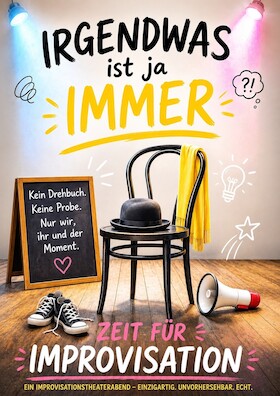 Bild: Irgendwas ist ja immer! - Filou-Improvisationstheater Hirnsprung!
