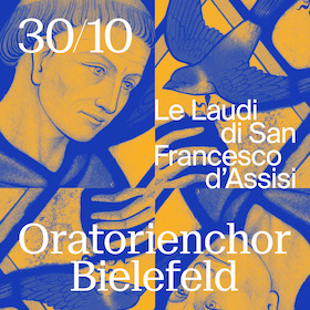 Bild: Hermann Suter "Le Laudi di San Francesco d´Assisi" - 19:15 Uhr Konzerteinführung