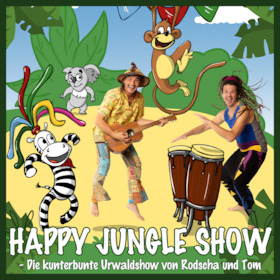 Bild: Rodscha und Tom - HAPPY JUNGLE – Die kunterbunte Urwaldshow