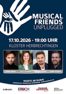 Bild: MUSICAL FRIENDS - Unplugged - Erlebe die schönsten Musical-Hits mit deinen Stars!