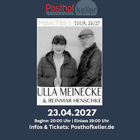 Bild: Ulla Meinecke - Mein Tag Tour 2026/2027