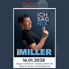 Bild: Rolf Miller - Ich sag nix