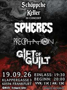 Bild: SPHERES - Support: Precipitation & Gift of Guilt