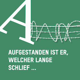 Bild: Aufgestanden ist er, welcher lange schlief ... - Eine literarische Spurensuche nach 80 Jahren Frieden
