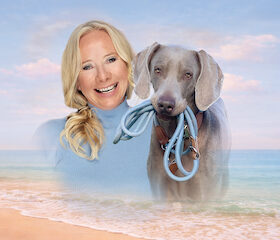 Bild: Sylvia Brécko - „DIE MIT DEM HUND GEHT“   Hundekabarett mit Musik