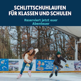 Bild: EISWELT SCHARBEUTZ - Schlittschuhlaufen für Schulen - bis 12 Uhr