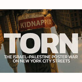 Bild: Nim Shapira - TORN – The Israel-Palestine Poster War on NYC Streets