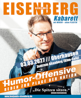 Bild: Benjamin Eisenberg - Solo - Humor - Offensive