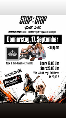 Bild: StopStop - Tour 2026