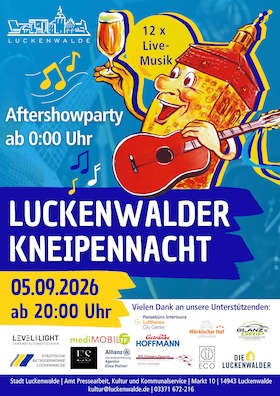 Bild: Luckenwalder Kneipennacht