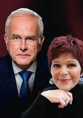 Bild: Harald Schmidt & Bernadette Schoog - Ein Talk-Abend der besonderen Art