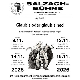 Bild: Glaub's oder glaub's ned - von Alfred Högerle Komödie in 3 Akten