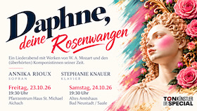 Daphne, deine Rosenwangen