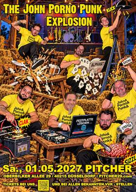 Bild: THE JOHN PORNO PUNK EXPLOSION - "Die Greatest Hits der Selbstzerstörung"
