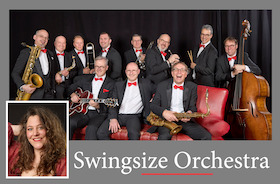 Bild: Swing Out 2026  -Swing Size Orchestra feat. Julia van Embers (Gesang)