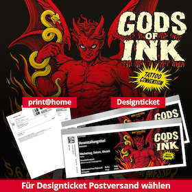 Bild: 5. Gods of Ink Tattoo Convention - Wochenendticket / Weekendticket 05.03.2027 - 07.03.2027