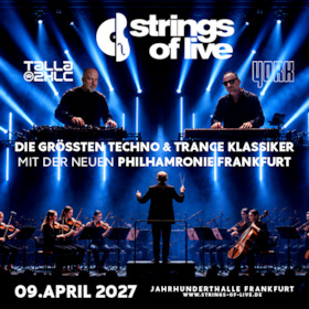 Bild: STRINGS OF LIVE - Live Orchestra meets Electronic Music