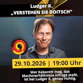 Bild: Stand-Up Kabarett mit Ludger K. – „VERSTEHEN SIE DOITSCH?“ | Magdeburg | machwerk