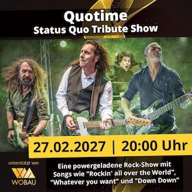 Bild: Quotime – Status Quo Tribute Show