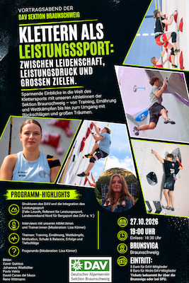 Bild: Deutscher Alpenverein e.V., Sektion Braunschweig - Klettern als Leistungssport