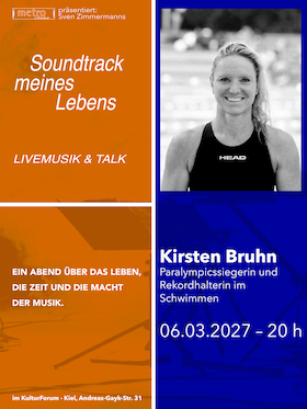 Bild: SVEN ZIMMERMANNS - Soundtrack meines Lebens Nr.1-2027 - Zu Gast: Kirsten Bruhn