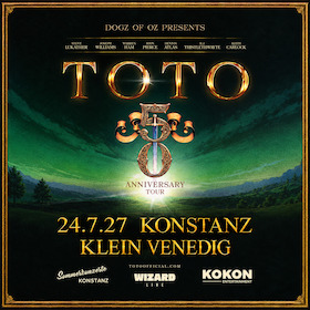 Bild: TOTO - 50th Anniversary Tour