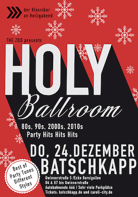 Bild: HOLY BALLROOM - BEST OF PARTY TUNES - DIFFERENT STYLES