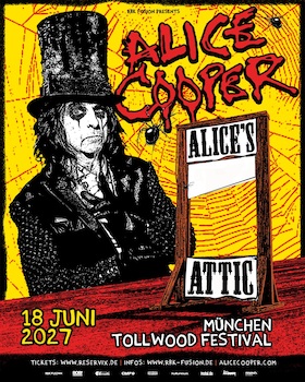 Bild: ALICE COOPER - ALICE’S ATTIC - LIVE 2027